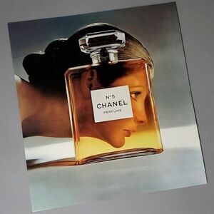 𝅺Chanel Print No.5 Perfume Vicki Hilbert Bathroom Wall Décor